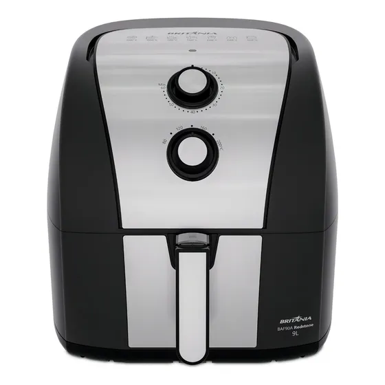 Fritadeira De Ar Baf90a 9l 2000w Antiaderente Preto Britânia
