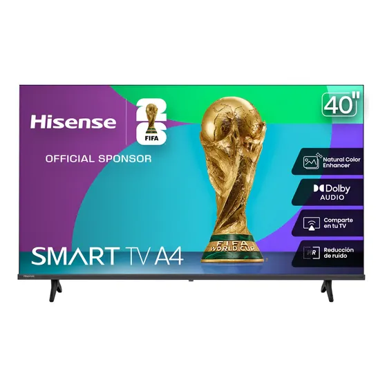 Smart Tv 40 Hisense 40a4nv Full Hd Dled Dts Virtualx Vidaa