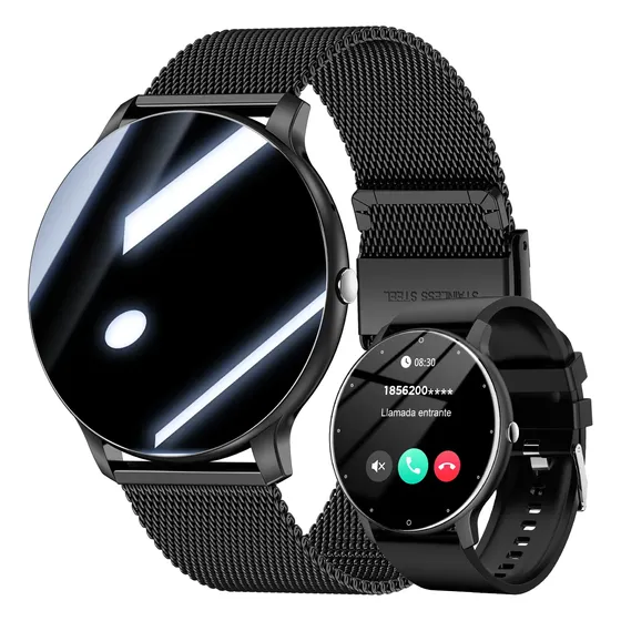 Smartwatch Esportivo Masculina Relógio Inteligente Redondo
