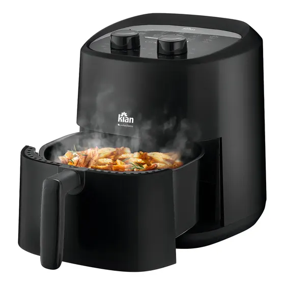 Fritadeira Elétrica Air Fryer Sem Oleo Antiaderente 1200w Af-105 3,5 Litros Kian