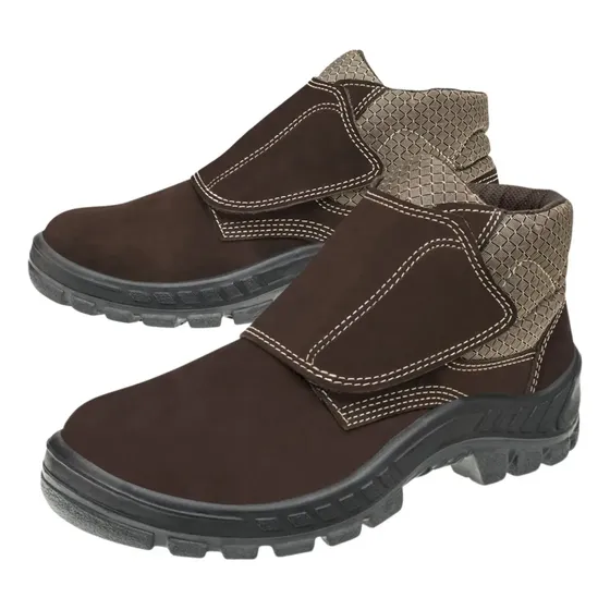 Bota Segurança Epi Botina Velcro Marluvas Bico Pvc 50b26
