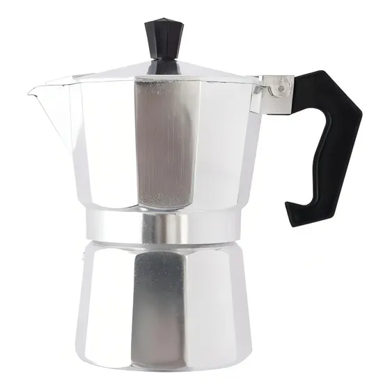 Cafeteira Italiana 3 Xícaras Em Alumínio Clink