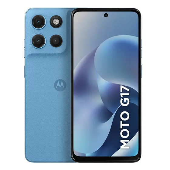 Smartphone G17 Tela 6,7 Polegadas 128GB 4G Motorola