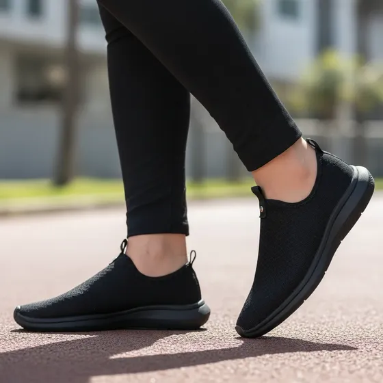 Tênis Feminino Meia Slip On Antiderrapante Casual