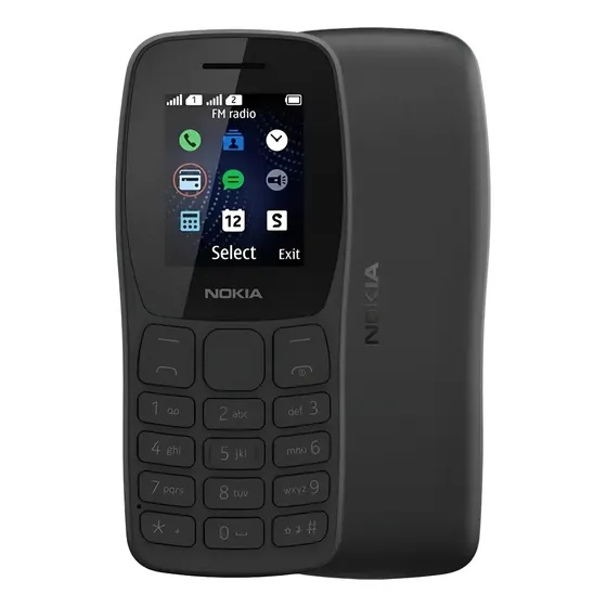 Nokia 106 4g Dual Sim Preto