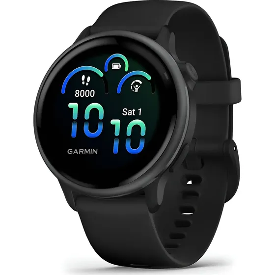 Relógio Vívoactive 6 com Monitor Cardíaco e GPS 42mm Preto Garmin