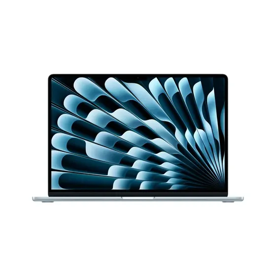 MacBook Air de 15 polegadas: Chip M5, CPU de 10 núcleos, GPU de 10 núcleos, Neural Engine de 16 núcleos, 512GB - Azul-céu - Distribuidor Autorizado