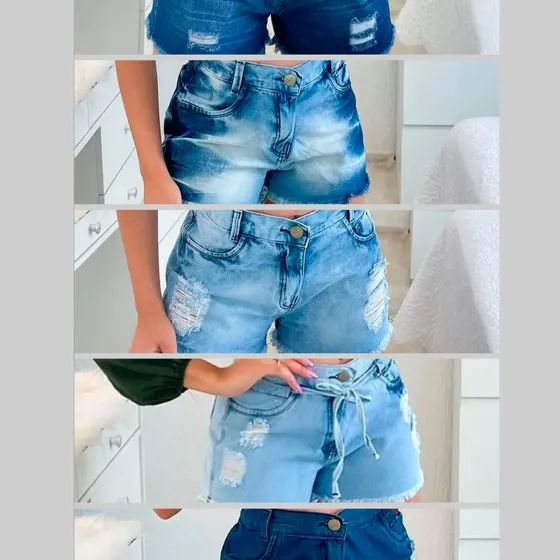 Short Jeans Queima De Estoque Bazar Últimas Peças