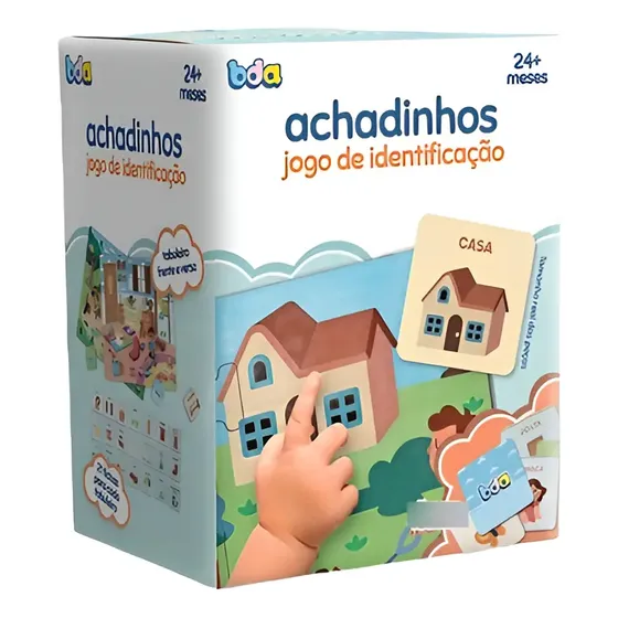 Jogo Educativo Achadinhos De Identificação 3193 - Toyster