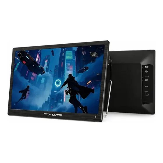 Monitor Tv Digital Portátil 14 Tomate Mtm-1412