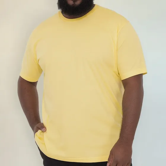 Camiseta Plus Size Masculina Anistia Básica Algodão Premium