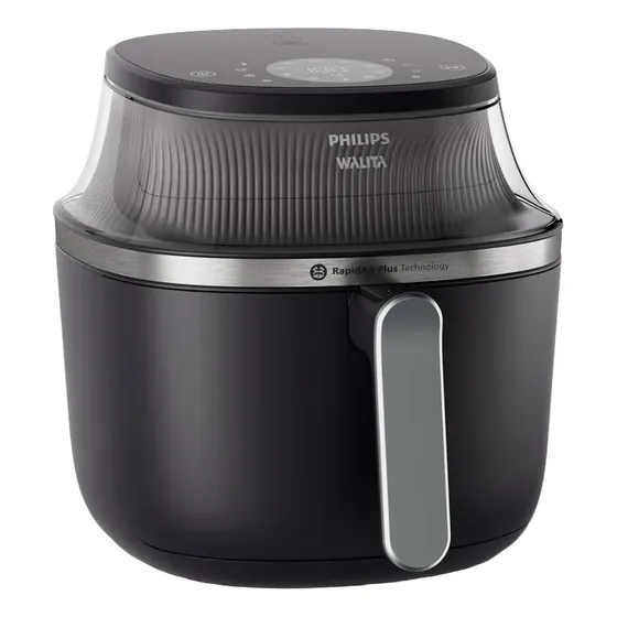 Airfryer Série 3000 7,2l Digital C/ Visor Philips Walita Preto