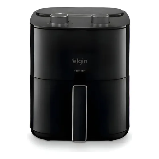 Fritadeira Air Fryer Elgin Facilita Fry 3,5l Potência 1400w Cor Preto
