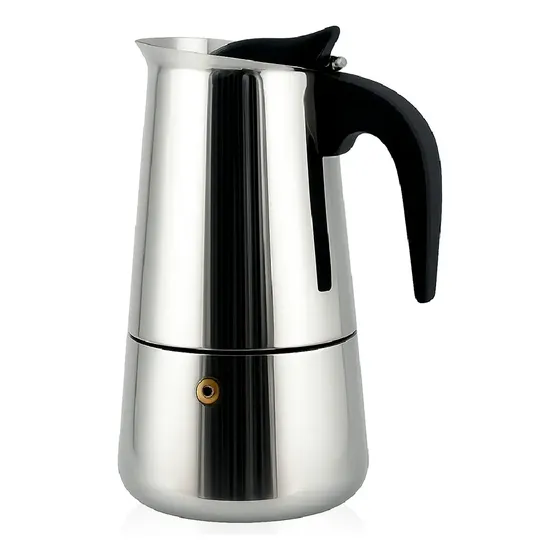 Cafeteira Italiana Aço Inox Café Expresso Premium
