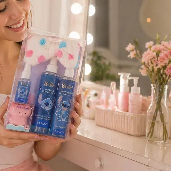 Kit Skincare Stitch Beleza Spa Presente Lindo Meninas Teen
