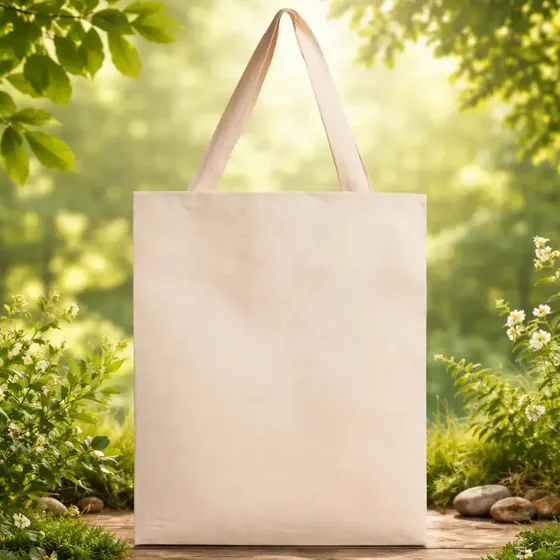 10 Sacolas Ecológica 30x40 Ecobag 100% Algodão Cru Natural
