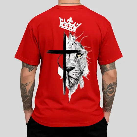 Camisa Camiseta Masculina 100% Algodão Básica Blusa Oferta