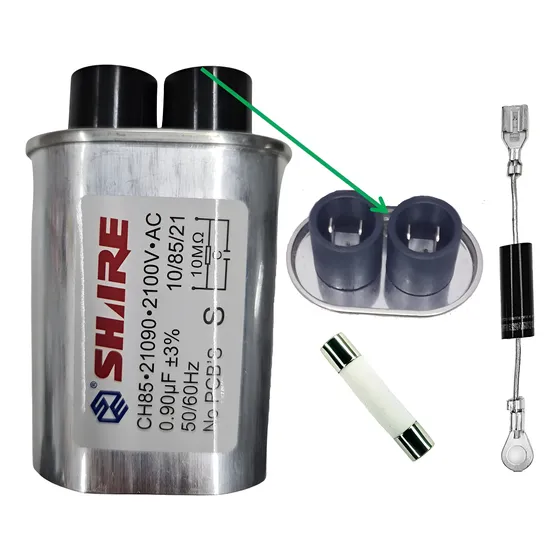Kit Capacitor Microondas 0,90uf + Diodo + Fusivel  Oferta