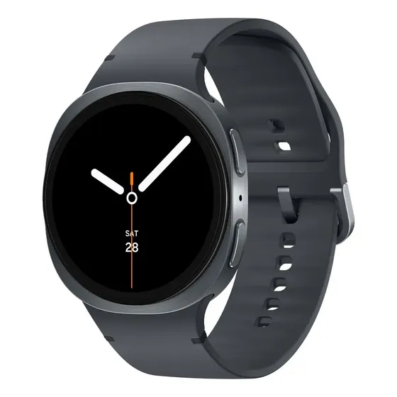 Smartwatch Samsung Galaxy Watch 8 44mm, Com GPS e NFC, em Alumínio Cinza-escuro