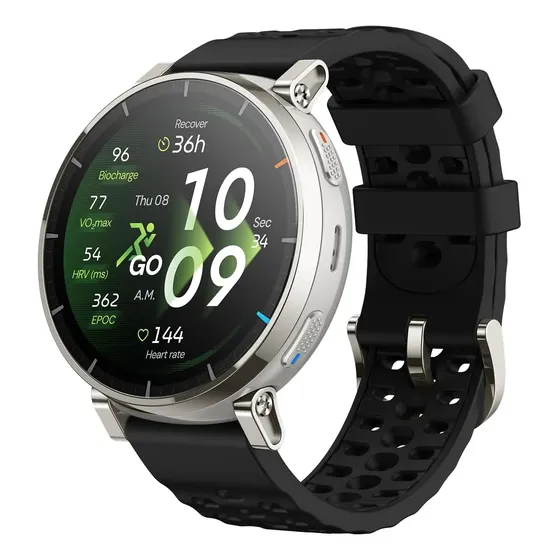 Amazfit Active 3 Premium Safira Amoled Gps Chamadas 5 Atm