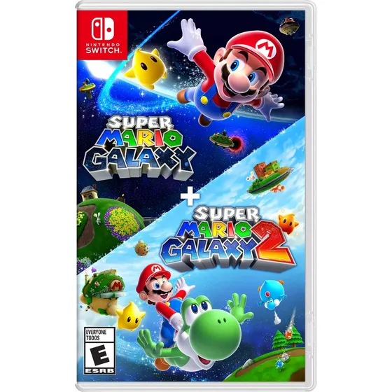 Super Mario Galaxy y Super Mario Galaxy 2 Switch Fisico