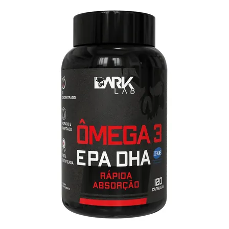 Ômega 3 Epa Dha 120 Cápsulas Dark Lab