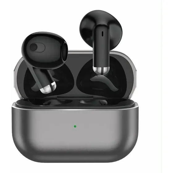 Fone de Ouvido Bluetooth 5.3 H'maston RS13 TWS Graves Fortes Preto