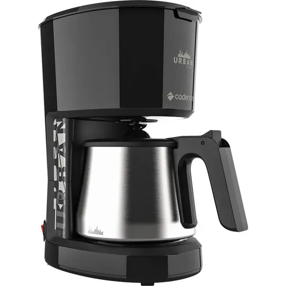 Cafeteira Elétrica Cadence Urban Pop 1,2L 750W Preto CAF810