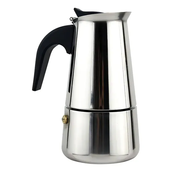Cafeteira Italiana 6 Xícaras Ou 300ml Aço Inox Ck6106- Clink