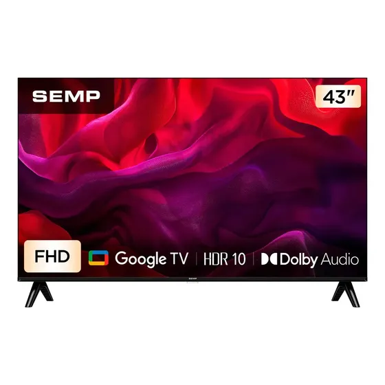 Título: Semp Google Tv 43s42 Hd Smart Tv Infinita Bivolt