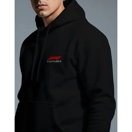 Moletom Canguru Estampa Esportiva Max Verstappen F1 Algodão