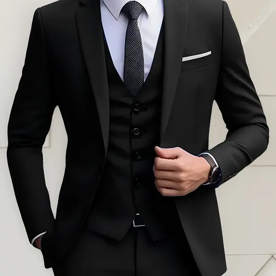 Terno Preto Slim, Promoção Imperdível, Queima De Estoque