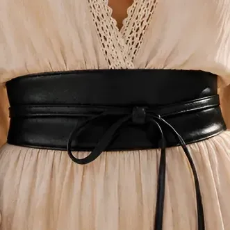 Cinto Feminino Faixa Vestido Laço Boho Chique Moda Corset Un