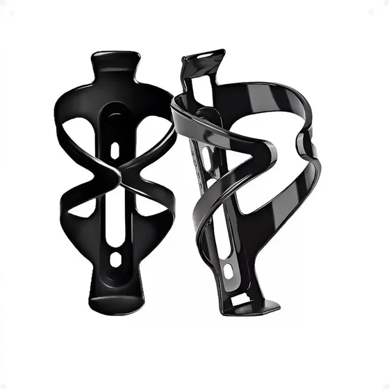 Kit 2 Suportes para Garrafa Vendas Express Suporte Água Bicicleta Nylon Preto