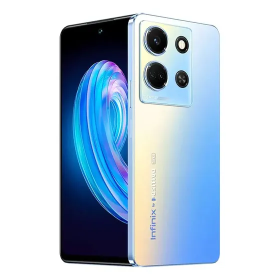 Smartphone Infinix Note 30 5g 8gb Ram 256gb Câmera Tripla 108mp Tela 6,78 Fhd+ Bateria 5000mah Dual Chip - Azul