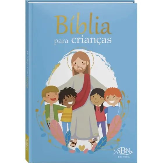 Bíblia para Crianças - Ribeiro, Ana Cristina de Mattos - Sbn - Capa Dura