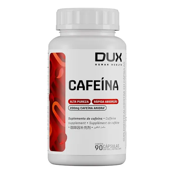 Cafeína 90 Caps - Dux Human Health