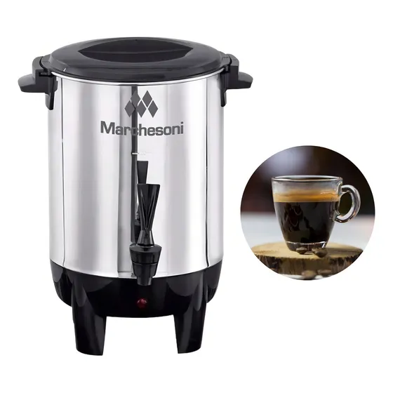 Cafeteira Automática Marchesoni Máquina De Café 2 Litros Inox
