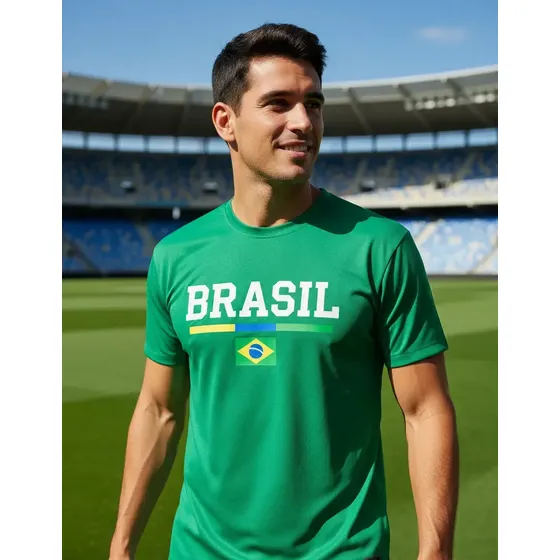 Camisas Brasil Jogo Torcedor Top Queima Estoque Promoção