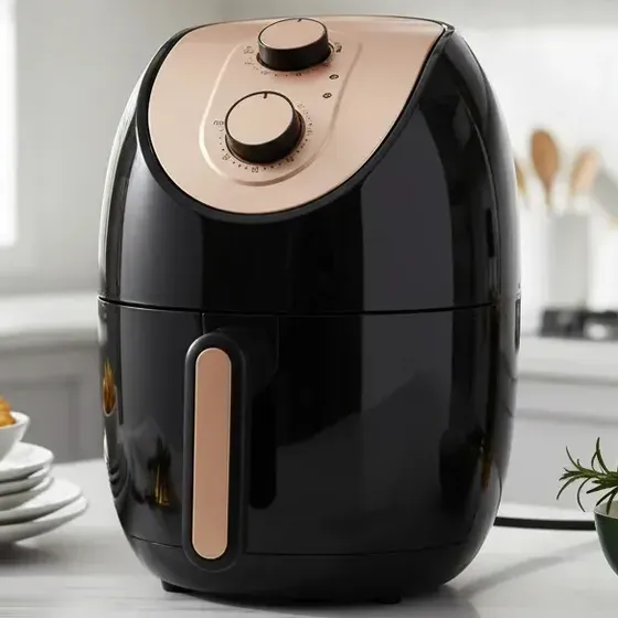 Fritadeira Elétrica 110v Sem Óleo/air Fryer 3,5l Cor Rose Gold