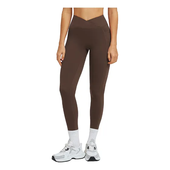 Leggings De Ioga De Cintura Cruzada Nude Feel Mujer