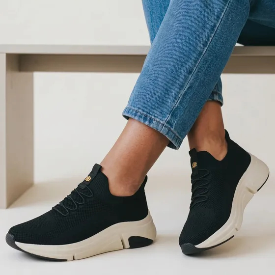 Tenis Modare Ultraconforto Ortopedico Feminino Macio Slip On