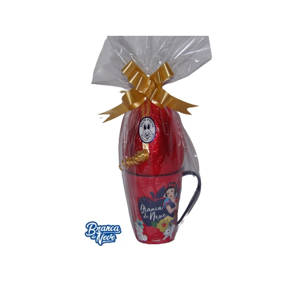 Ovo De Pascoa Branca de Neve Com Caneca