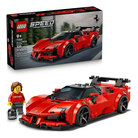 LEGO Speed Champions - Carro Esportivo Ferrari SF90 XX Stradale - 339 Peças - 77254