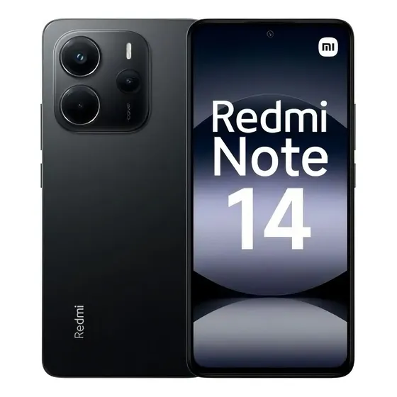 Smartphone Xiaomi Redmi Note 14 256GB 8GB RAM Preto Lacrado Original
