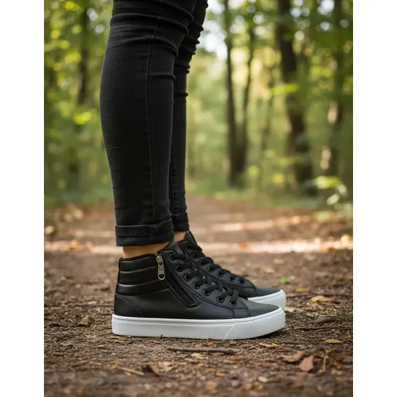Tênis Bota Adulto Inverno Sintético Confortável Casual