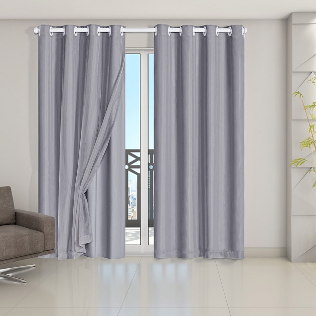 CORTINA BLACKOU PVC COM VOIL 2.80X2.40 ALTURA