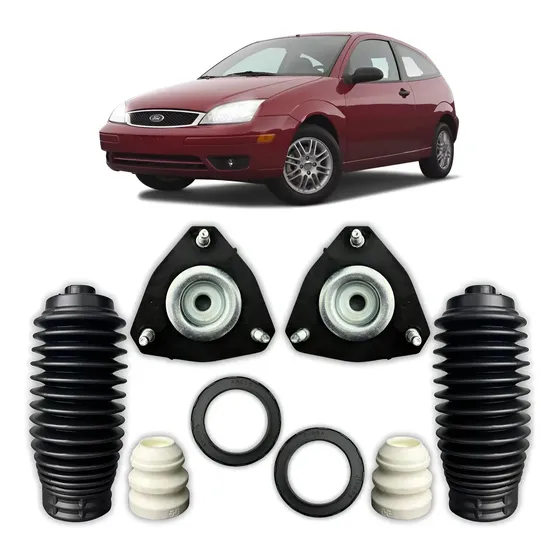 Kit Coxim Batente Amortecedor Dianteiro Ford Focus 2000/2008