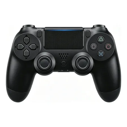 Controle Gamer Sem Fio Compatível Pc Ps4 Bluetooth Joystick Preto