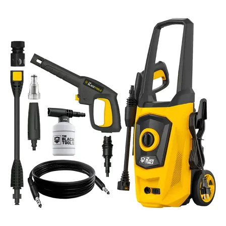 Lavadora De Alta Pressão 1500w Portátil Turbo 1750psi Cor Amarelo Frequência 60